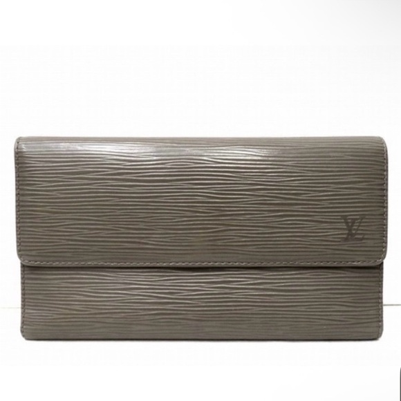 Louis Vuitton Handbags - Louis Vuitton Gray Epi Leather Wallet